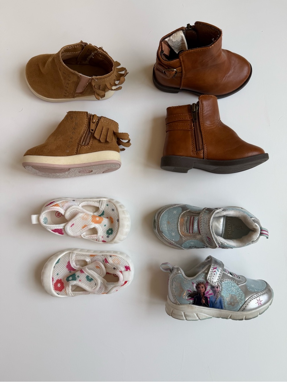 3/$21 | Toddler Girl 4-Piece Shoe Set